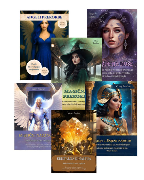 Komplet šestih kart