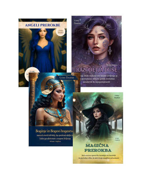 Komplet štirih kart