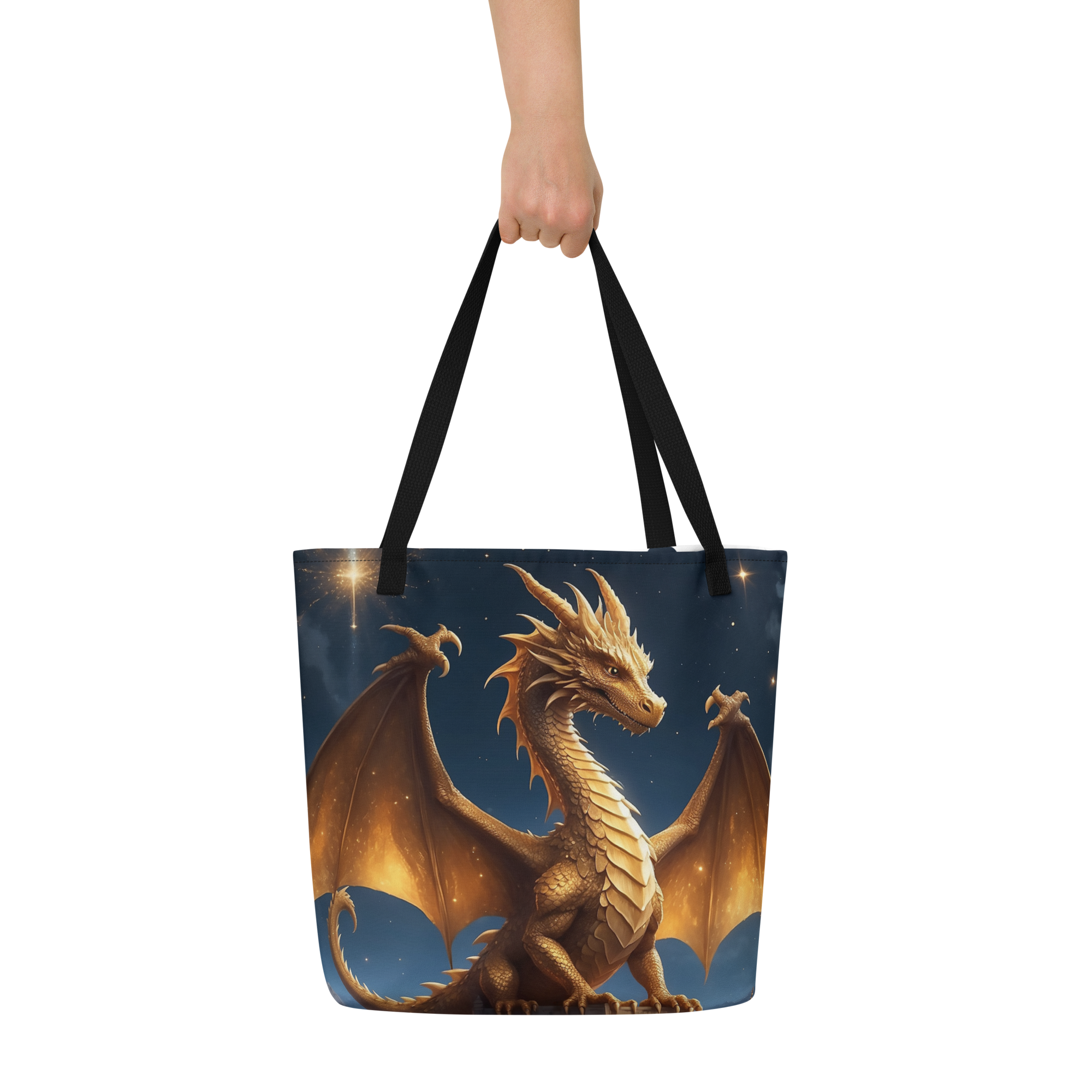 Zmaj pravljičnosti in lepote (tote torba) - Potovanje Duše
