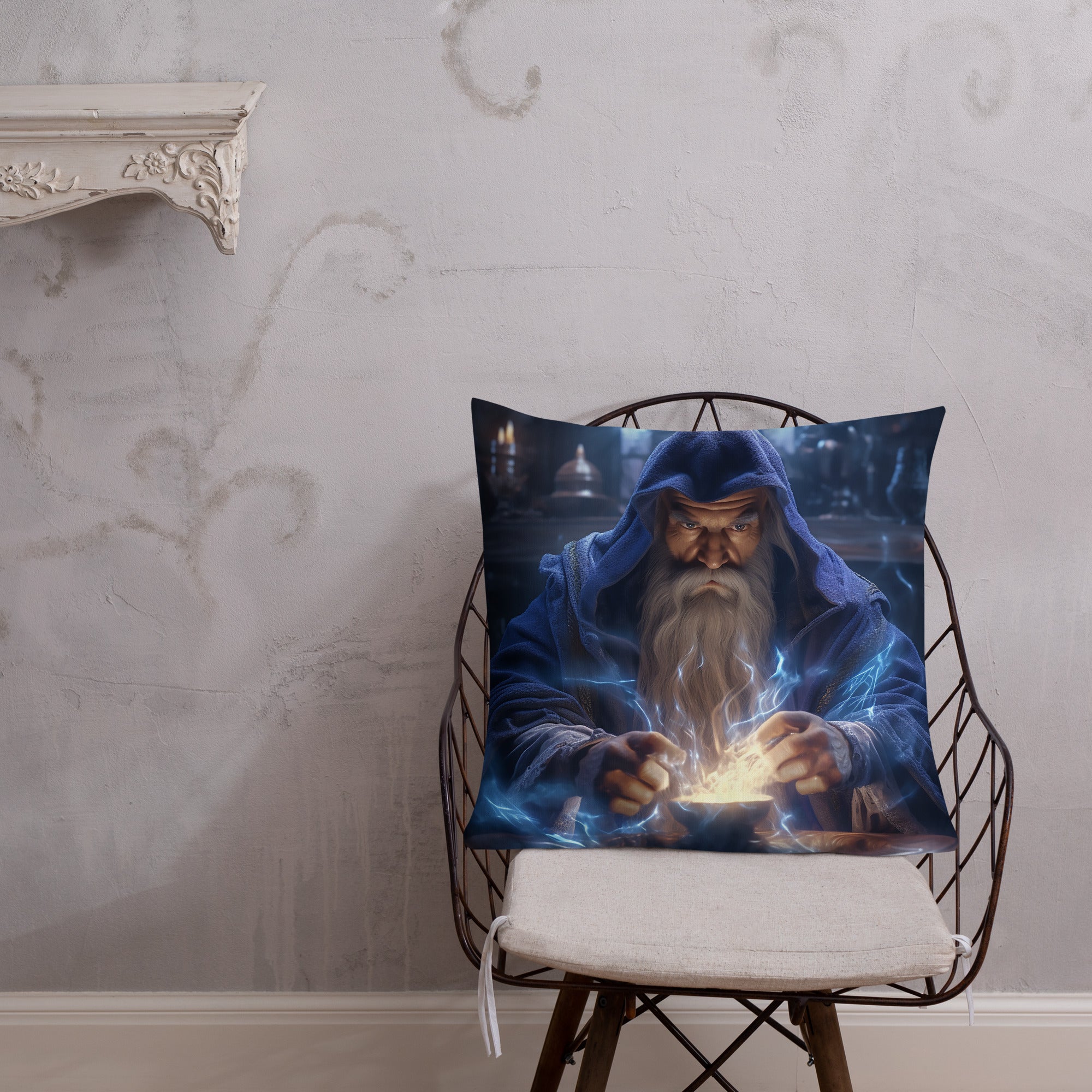 Merlin za prebujanje čarobnih moči (blazina) - Potovanje Duše
