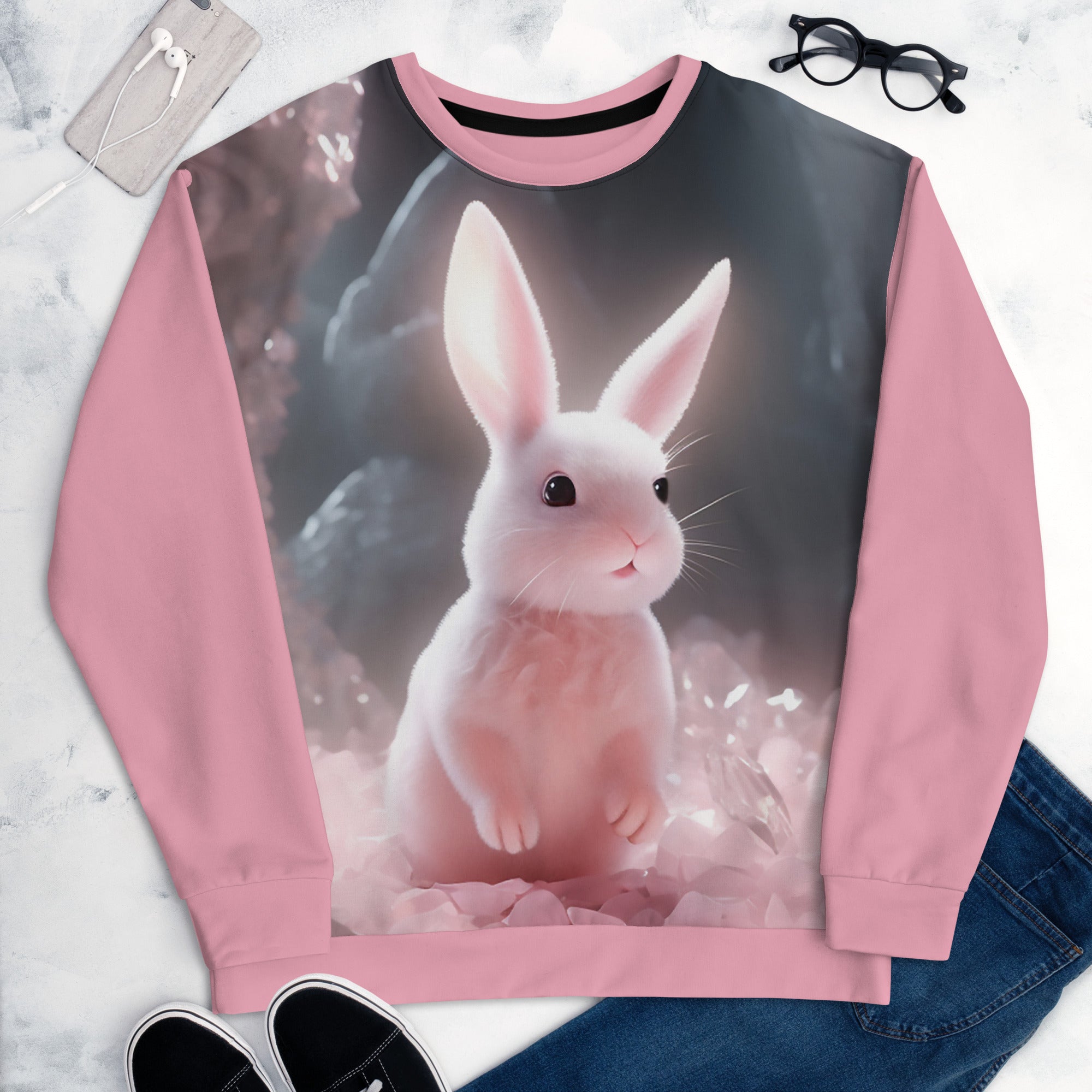 Ariovell za kristalno podporo (unisex pulover)