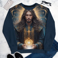 Jezus za čudežne blagoslove (unisex pulover)