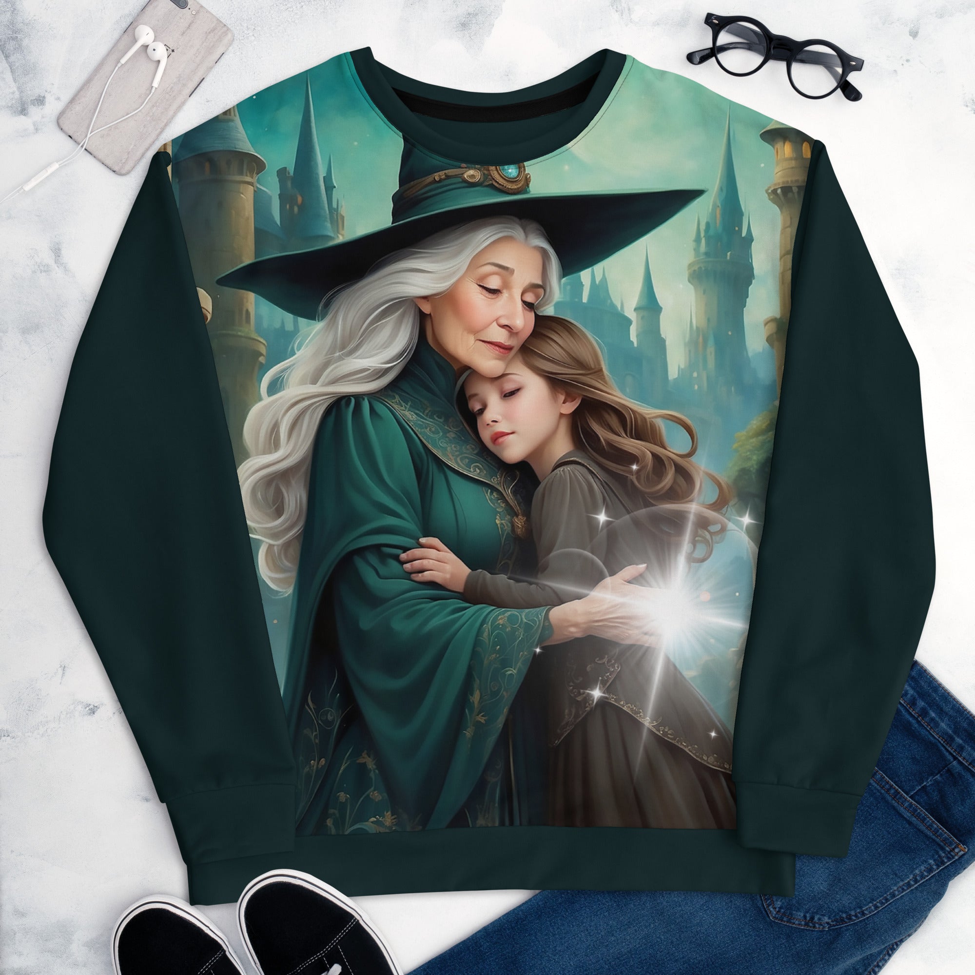 Kayya in Innaya za starševsko vez (unisex pulover)