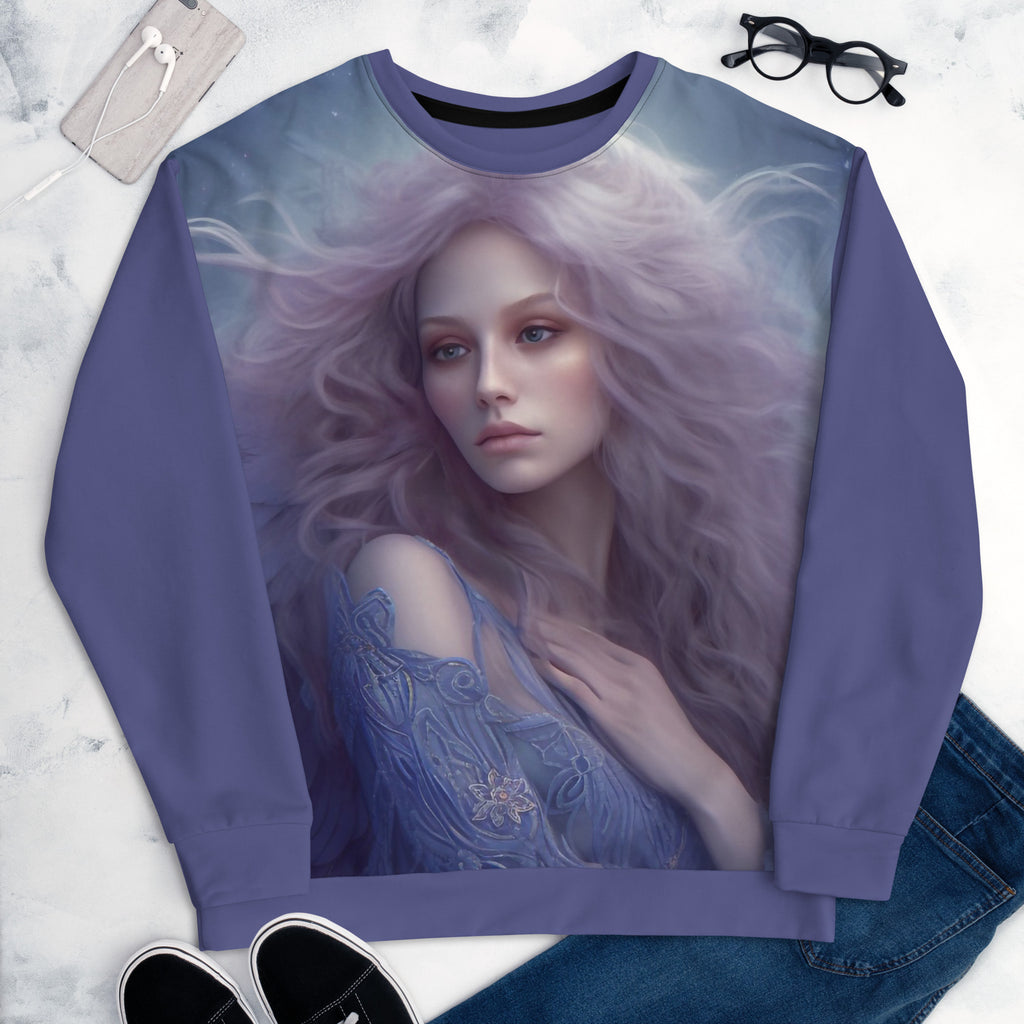 Kirielle za navzočnost v trenutku (unisex pulover)