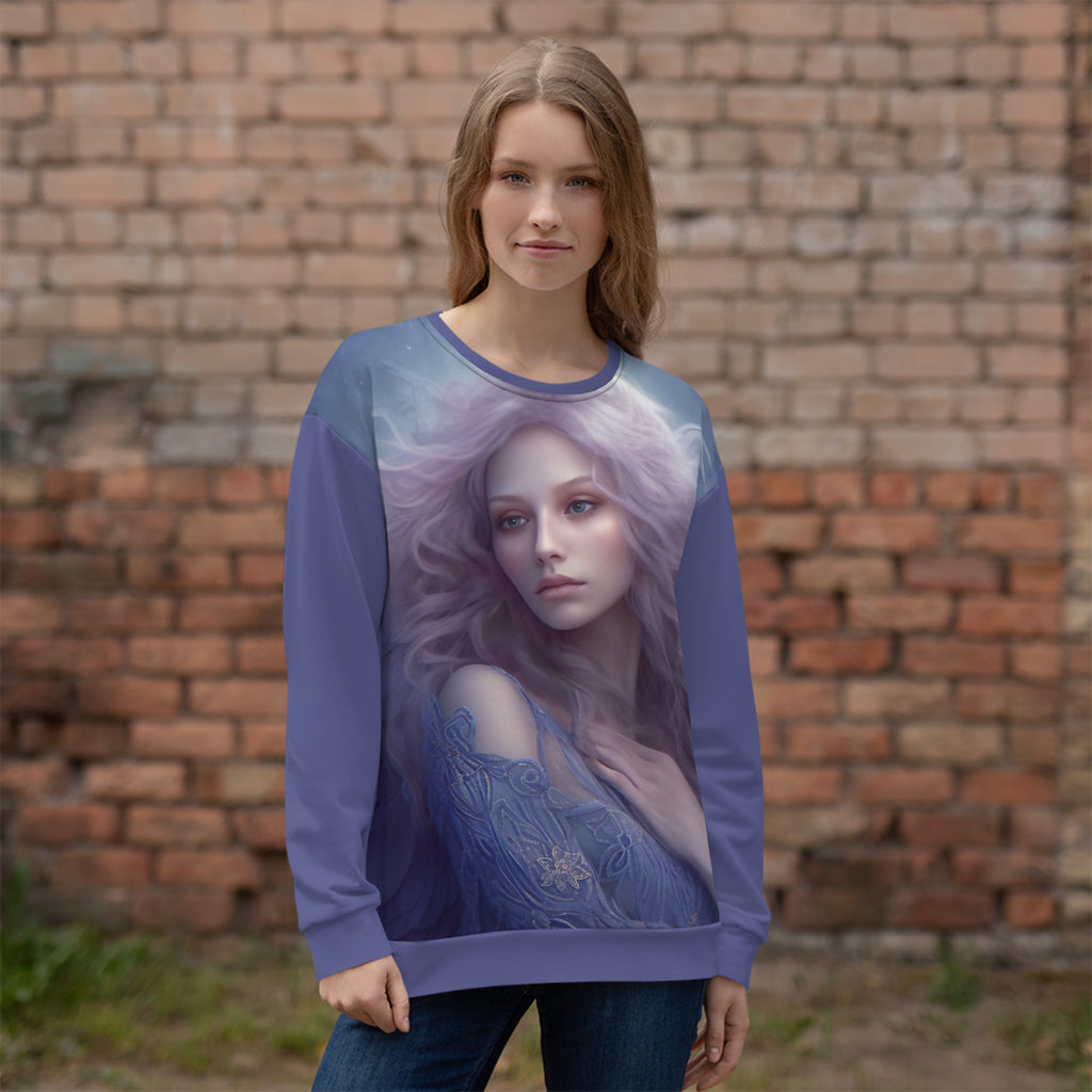 Kirielle za navzočnost v trenutku (unisex pulover)