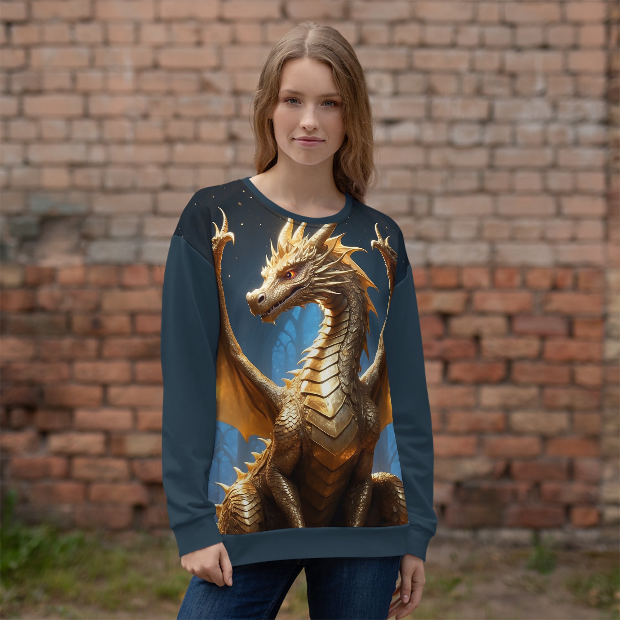 Kraljevi zmaj samostojnosti (unisex pulover)