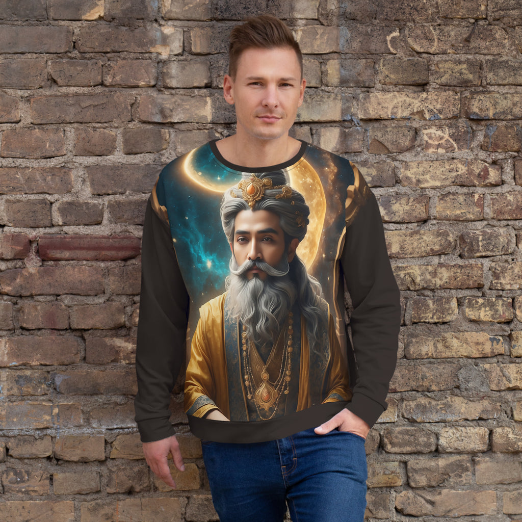 Lord Maitreya za znanje in pisateljevanje (unisex pulover)