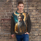 Lord Maitreya za znanje in pisateljevanje (unisex pulover)