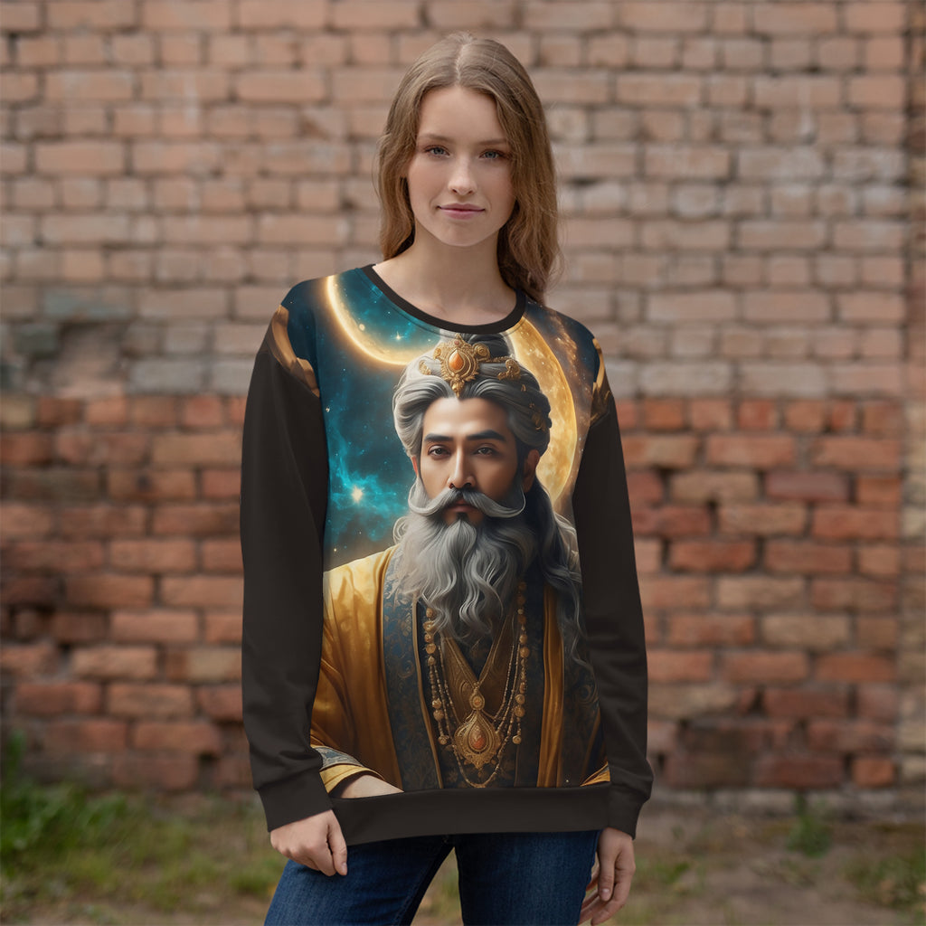 Lord Maitreya za znanje in pisateljevanje (unisex pulover)