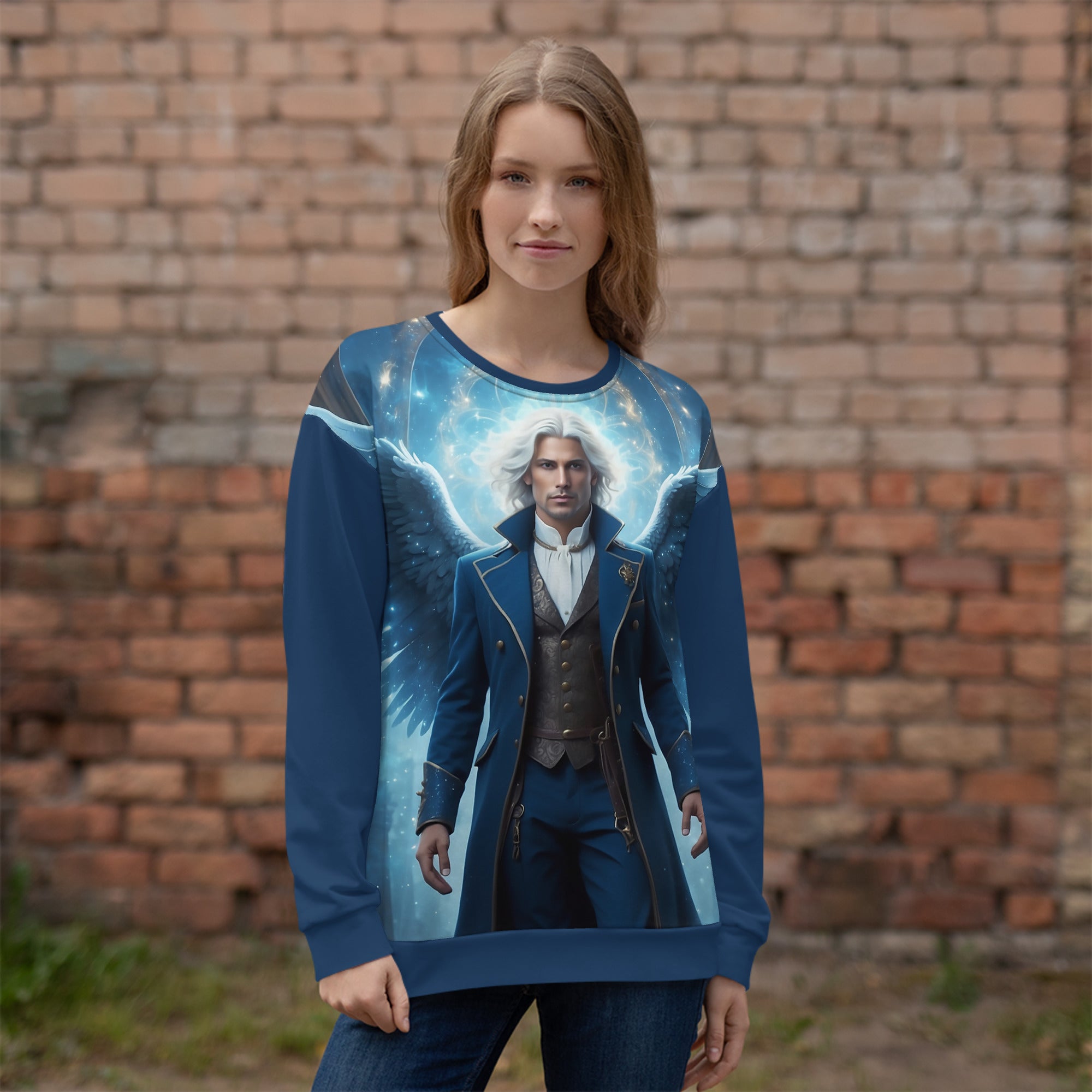 Remiel za angelsko podporo (unisex pulover)