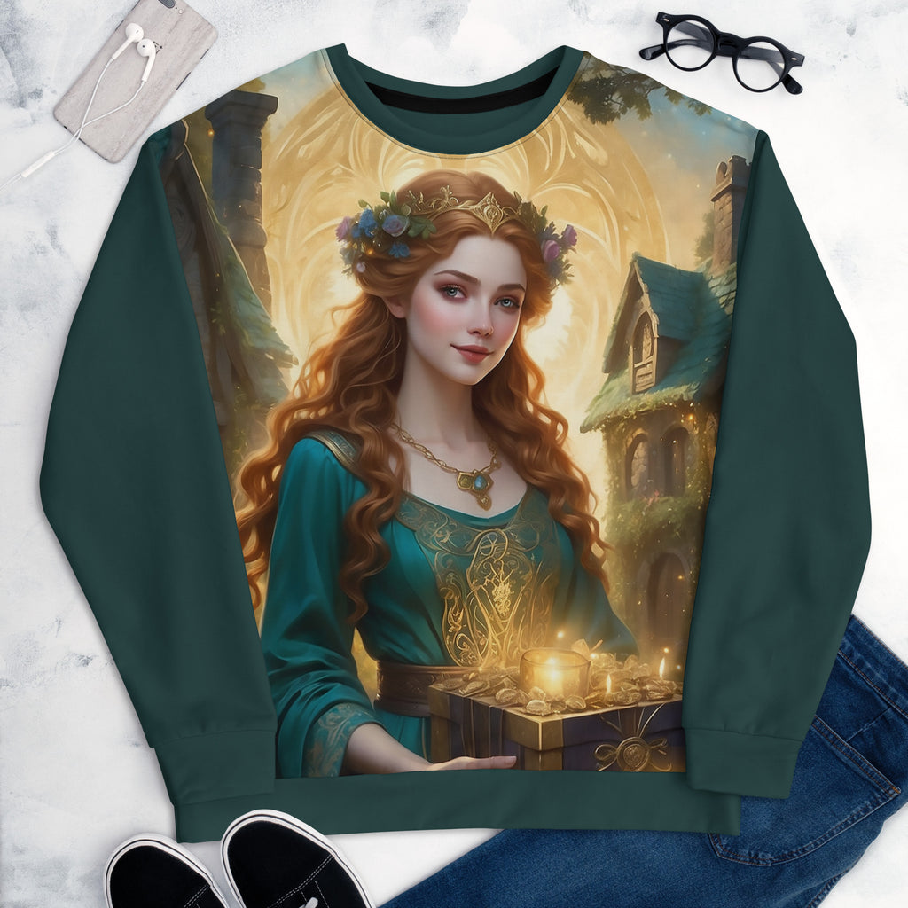 Tailtiu za blagoslov domu in družini  (unisex pulover)