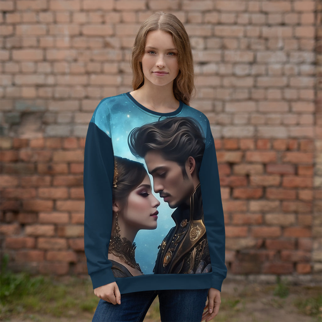 Thalyssar in Elorianne za partnerstvo (unisex pulover)
