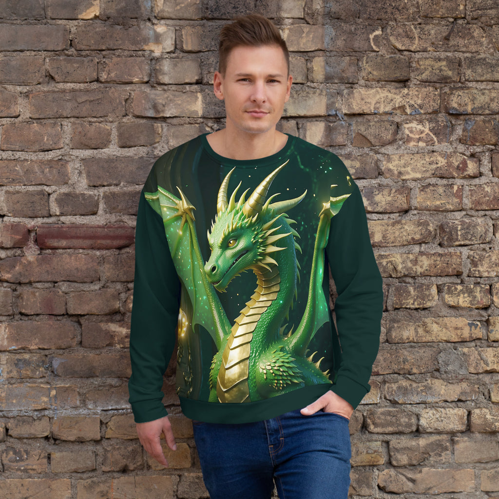Zmaj terapevtske zdravilnosti (unisex pulover)