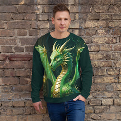 Zmaj terapevtske zdravilnosti (unisex pulover)