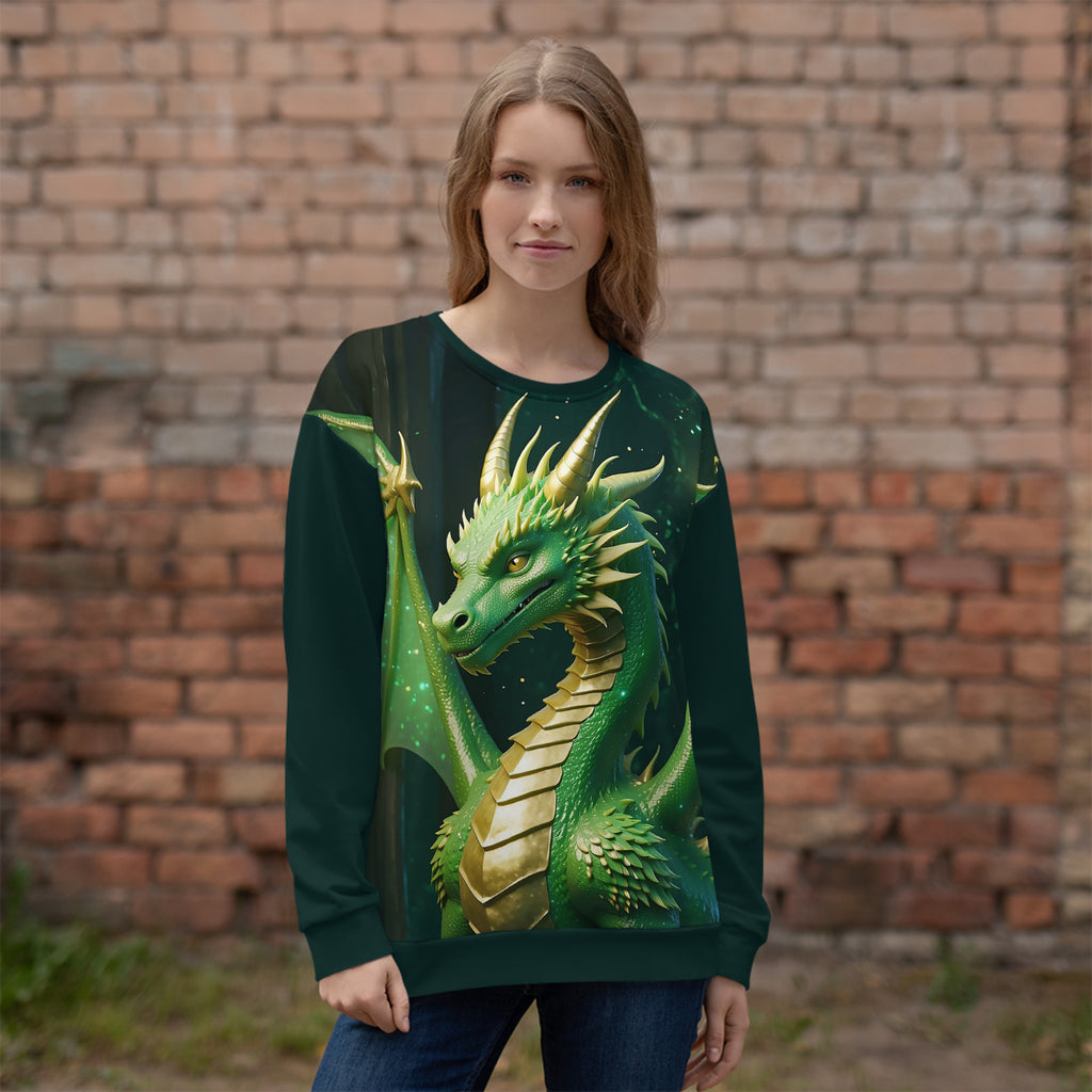 Zmaj terapevtske zdravilnosti (unisex pulover)